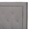 Baxton Studio Paris Modern Grey Upholstered Twin Size Tufting Bed 125-6852 - alternate 5